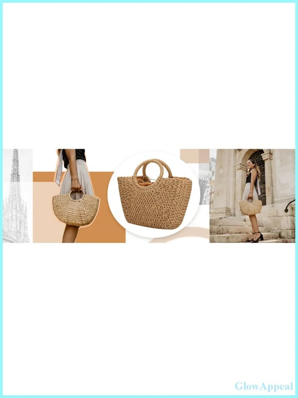 N/A handwoven straw